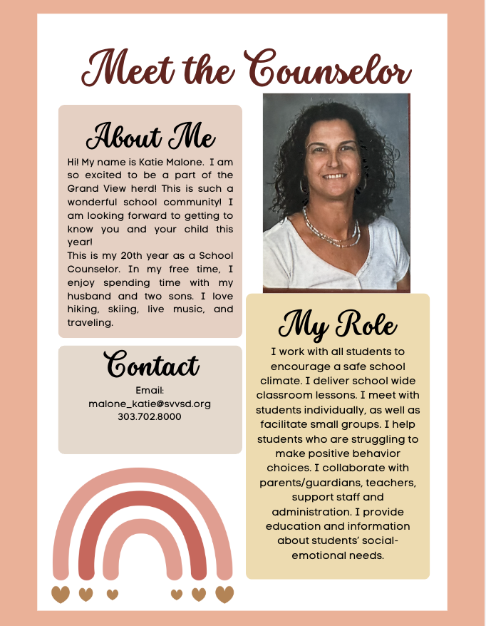 Counselor flyer